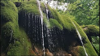 Водопад Серебряные струи апрель 2024 года