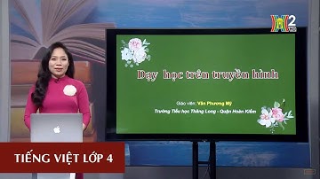 MÔN TIẾNG VIỆT - LỚP 4| TLV: LUYỆN TẬP MIÊU TẢ CÁC BỘ PHẬN CÂY CỐI | 19H45 NGÀY 25.04.2020 | HANOITV