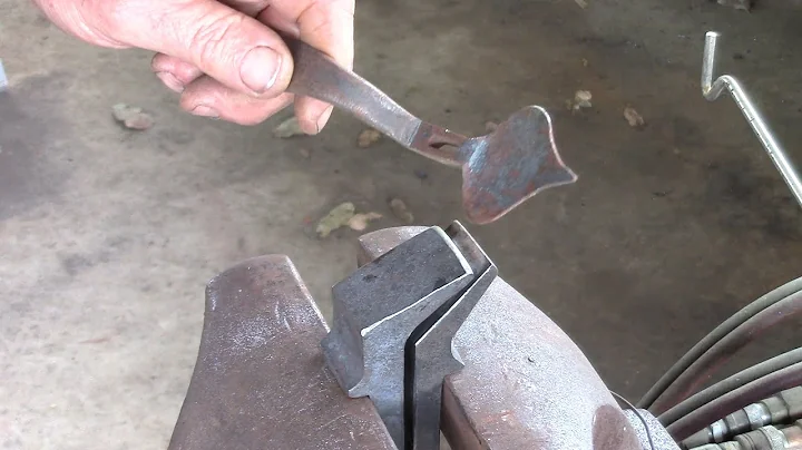Blacksmithing - Old School project, The Filing Vis...