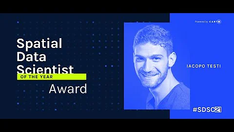 Award Ceremony | Spatial Data Scientist of the Year