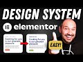 How to Build a Design System in Elementor (Global Fonts &amp; Colors Tutorial)