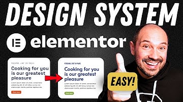 How to Build a Design System in Elementor (Global Fonts & Colors Tutorial)