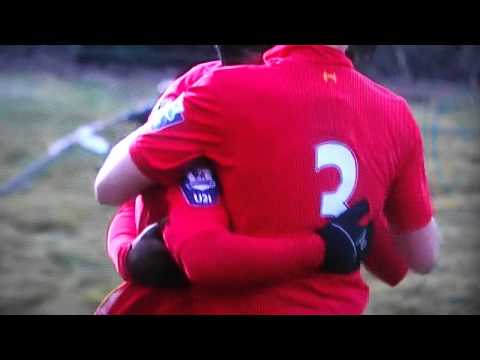 Liverpool Vs West Ham U21&#39;s - 11/03/2013 Raheem Sterling cracking goal 1-1 Liverpool