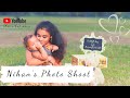 Nihan’s Pre first birthday photoshoot Photos and Making||Cake Smash|| Amruthapranay|| Nihanpranay.