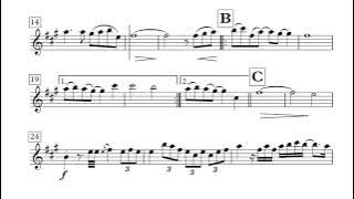 Sadness And Sorrow - Tenor Sax Solo (Sheet Music)