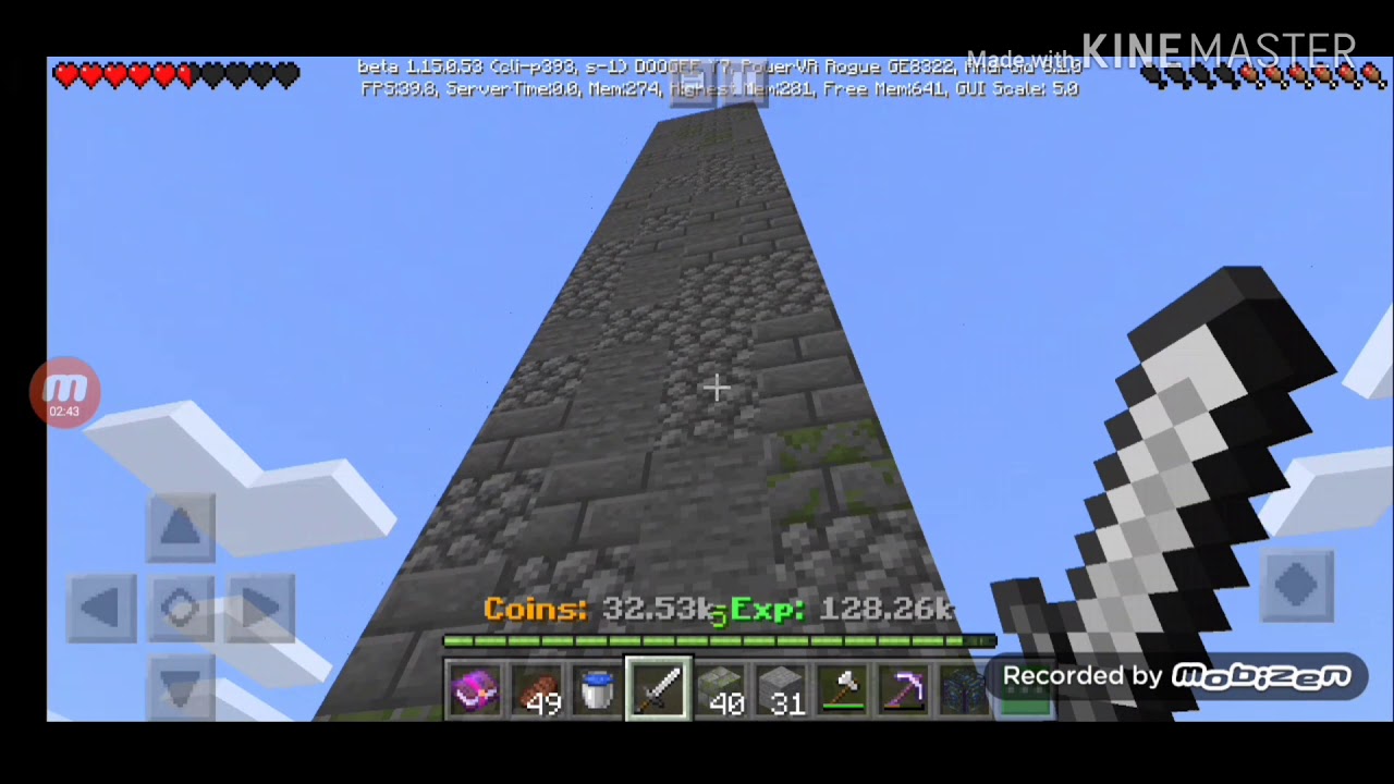 Making a zombie XP farm in Lifeboat Skyblock YouTube