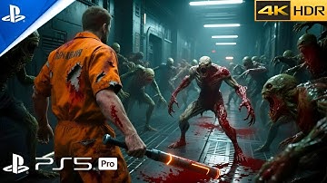 (PS5PRO) Escape The Prison™ |Ultra Realistic Immersive Graphics Gameplay [4K  HDR] Callisto Protocol