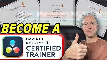 🎓 How to Become a CERTIFIED DaVinci Resolve Trainer with Blackmagic Design! 🏅