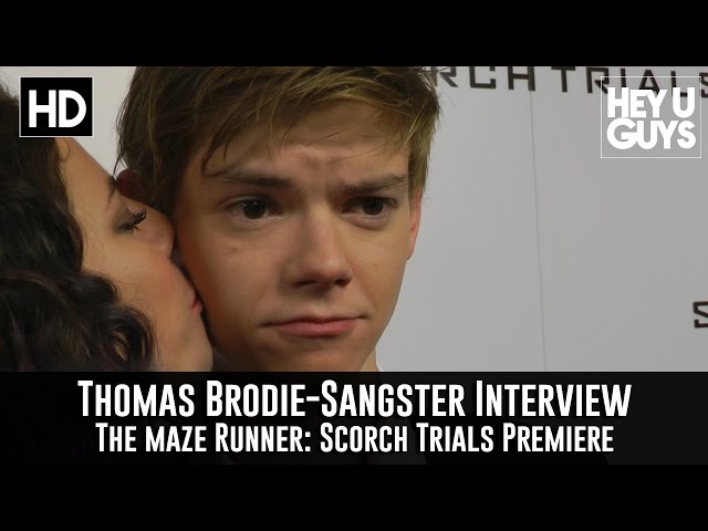 The Maze Runner: The Death Cure Premiere Interviews: Dylan O'Brien, Thomas  Brodie Sangster, Kaya Scodelario & more - HeyUGuys