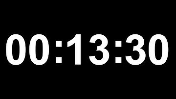 13 Minute and 30 Second Timer ⏲️