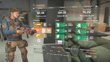 The Division 1.8 - D3-FNC Classified Build Guide (PVE) 9000 Stamina