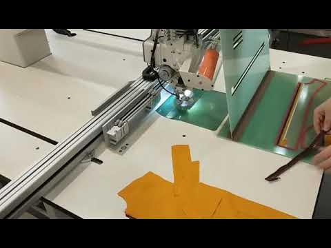 JUITA K10 (360 degree rotate head )automatic template sewing machine ...