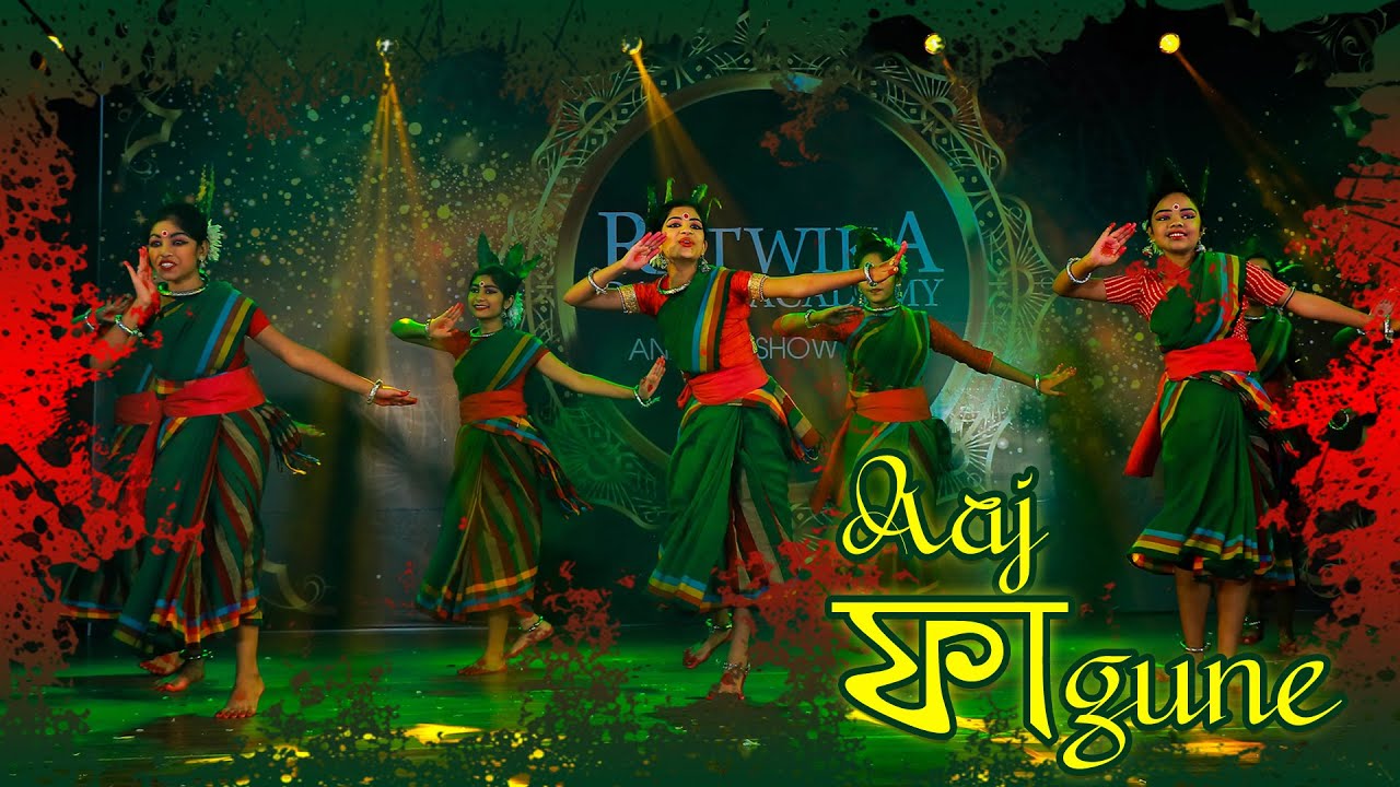 Aj Fagune Agun Lage Dance  Folk Dance Abhijit Basu  Dola Roy  Jhumur DanceRetwika Dance Academy