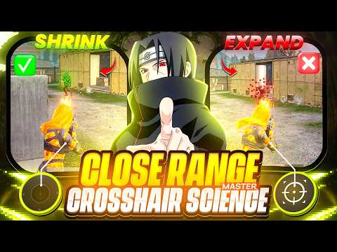 BGMI Crosshair Secrets Explained 💥 Trick to Win More Close Range Fights 🎯