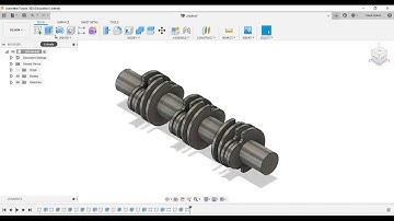 Introduction to Fusion 360-engine Project-crankshaft
