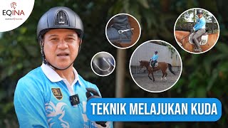 Teknik Melajukan Kuda Untuk Walk, Trot, Canter