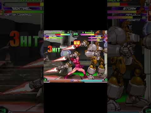 MvC2: Strider DF - Sentinel Snap Counters Crossup + 3 Piece Flight Loop Assist Kill .:10.5.25:.