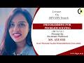 BINARY SEARCH | PROGRAMMING FOR PROBLEM SOLVING | LECTURE 04 BY MS. AYUSHI | AKGEC