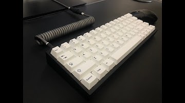 Tofu60 w/ Holy Pandas - Sound Test (overlubed switches)