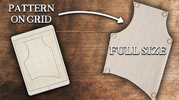 Transfer Gridded Patterns to Life-Size Paper (Working with Patterns of Fashion & More!)