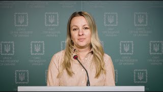Брифінг Юлії Соколовської щодо запуску державної онлайн-платформи «Україна для кожної дитини»