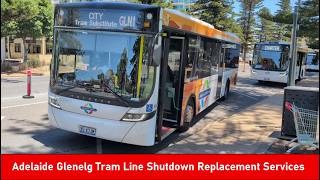 Adelaide Glenelg Tram Line Shutdown Replacement Services