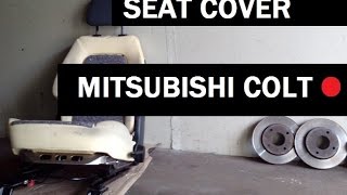 видео Чехлы на сидения MITSUBISHI COLT