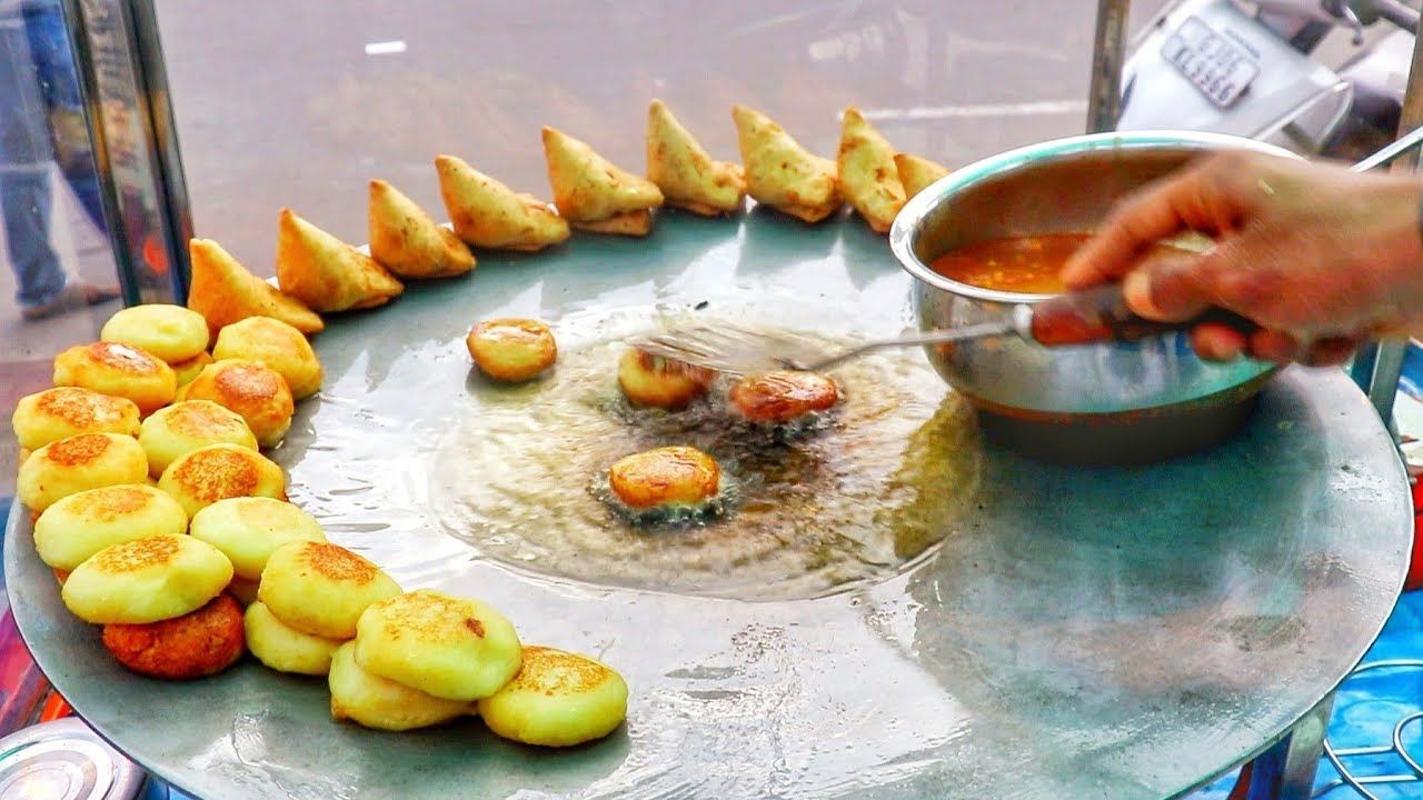 Delhi Chaat | Aloo Tikki | Papdi Chaat | Dahi Puri At One Place | Street Food Compilation | Street Food Fantasy