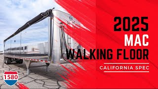 2025 Mac Walking Floor Trailer  California Spec