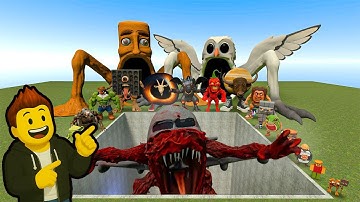 All New Italian AI Brainrot Memes vs Giant Pit with Evolution Of Infected Sky! – Gmod