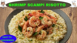 Homemade Shrimp Scampi Risotto| Easy and Affordable  for Beginners  @MULTIRECIPIESANDCOOKERIES