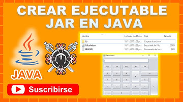 Crear ejecutable JAR en java NetBeans