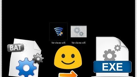 ✔ Cómo convertir archivos BAT a EXE en Windows