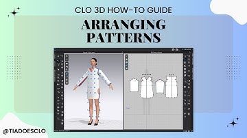 How to Arrange a Pattern in CLO3D