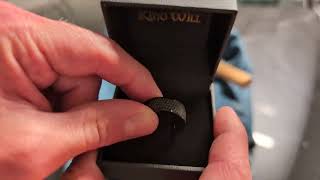 Our Experience with King Will 8mm Men's Black Tungsten Wedding Band—Honest Review&Feedback W4032