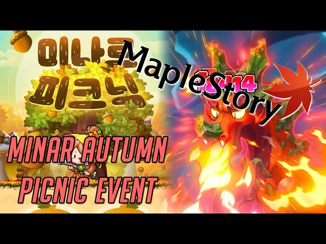 KMS ver. 1.2.382 – Minar Autumn Picnic! : r/Maplestory