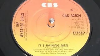 Famous The Weather Girls - It's Raining Men (1982 7" Single) Profile