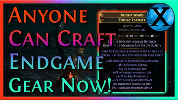 Path of Exile Eldritch Currency Crafting Guide, EASY Endgame Gear for Everyone!