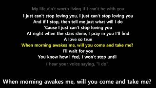 I Just Can’t Stop Loving You (Lyrics) - Micheal Jackson