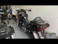 Harley road glide 10 speaker parking lot pimp setup  nvs audio stage 6 upgrade project king kong