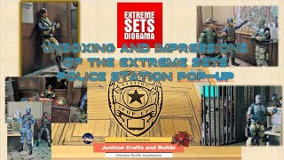 Episode 5  'From the Junk Pile:' My Extreme Sets Police Station PopUp. #toyphotography