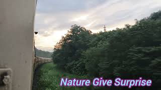 Nature Power #nature #sunrise #train