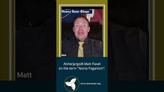 On the Term ''Norse Pagan'' #afa #asatru #asatrufolkassembly #shorts
