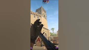 Smoke Top Connector From Tetris For Take A Site On Mirage In CS2 #cs2 #shorts