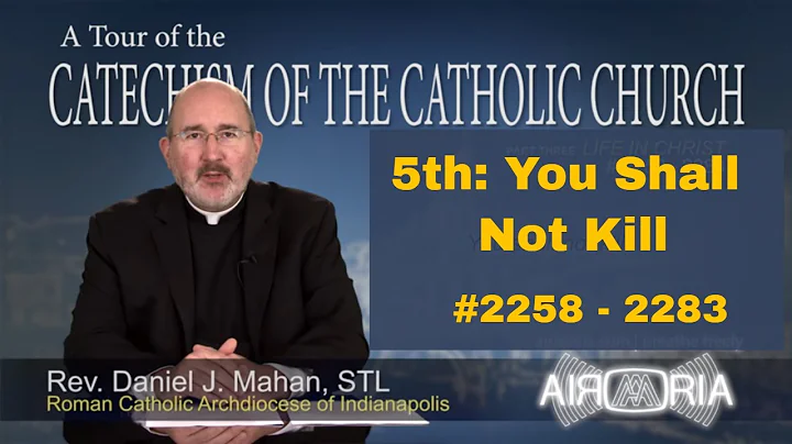 CCC 2258 - 5th Commandment - You Shall Not Kill - Catechism Tour #84