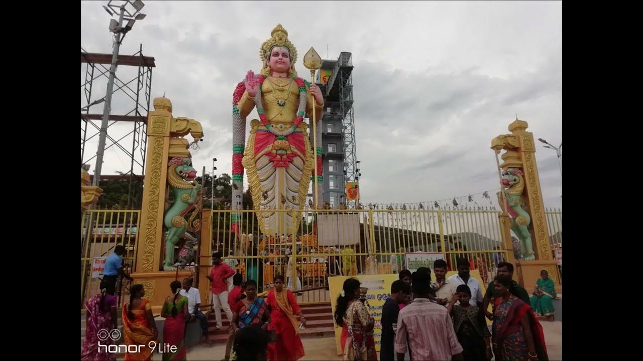 Sri Muthumalai Murugan Kovil Salem Murugan Kovil Biggest Statue Murugan 146 Feet Murugan
