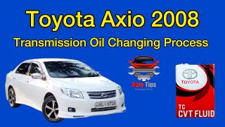 How To Change CVT Transmission Fluid Toyota Axio 2008 #mechanic #civiclovers #engine #automobile #