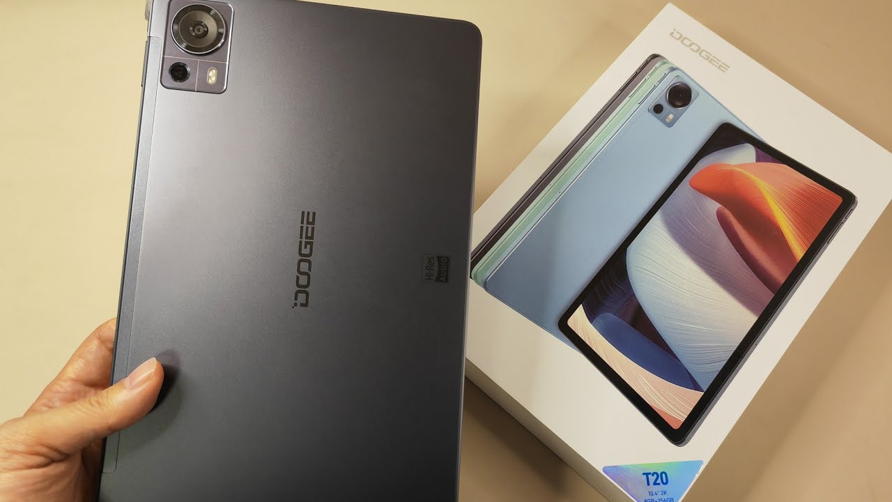 Doogee T20 Tablet Quick Unboxing & Hands On, This new tablet from