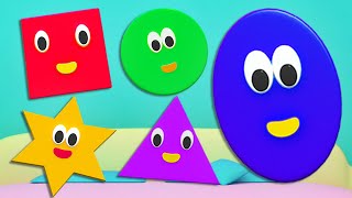 Five Little Shapes, We Are Shapes and Fun Counting Song for Babies