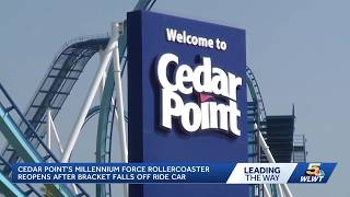 Cedar Point roller coaster resumes regular operations after bracket comes loose from ride car Guide